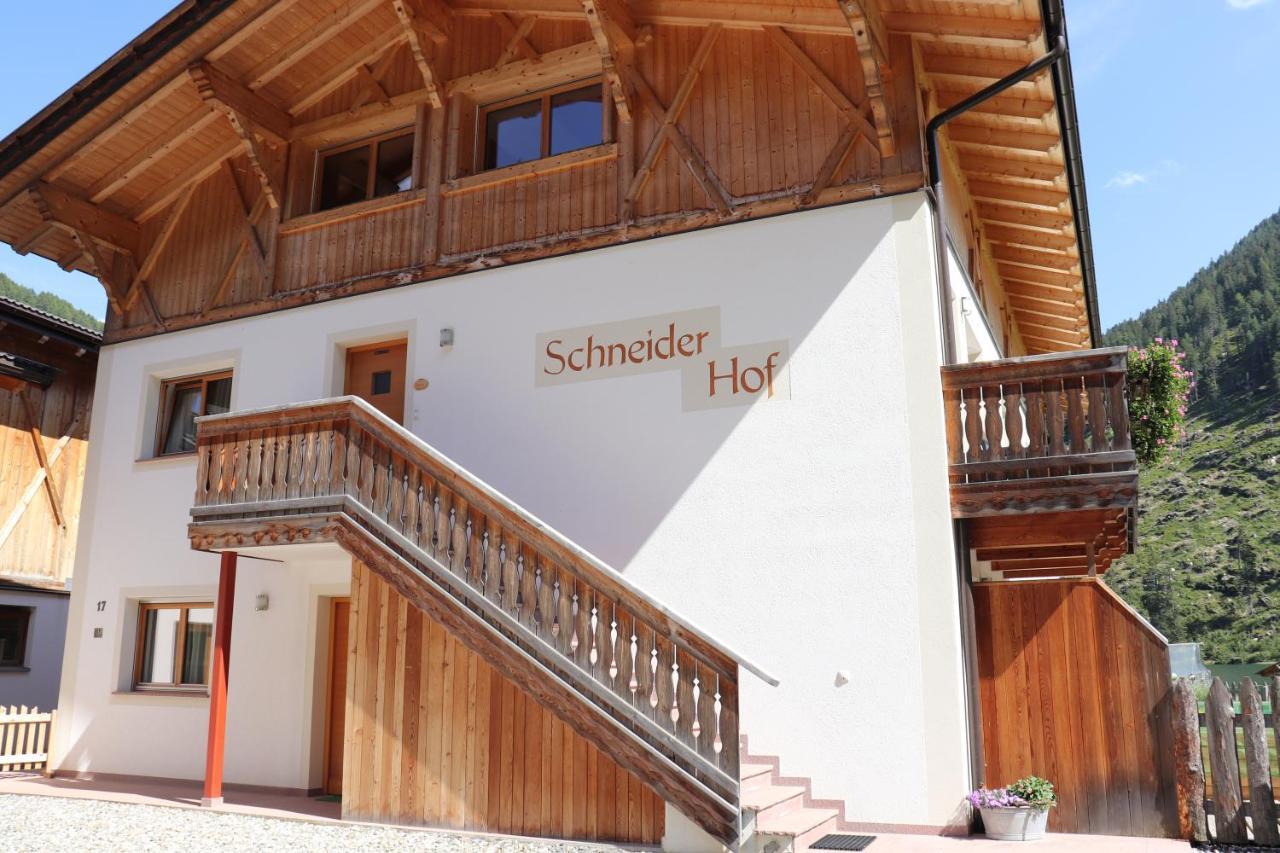 Schneiderhof Apartamento Valdurna Exterior foto